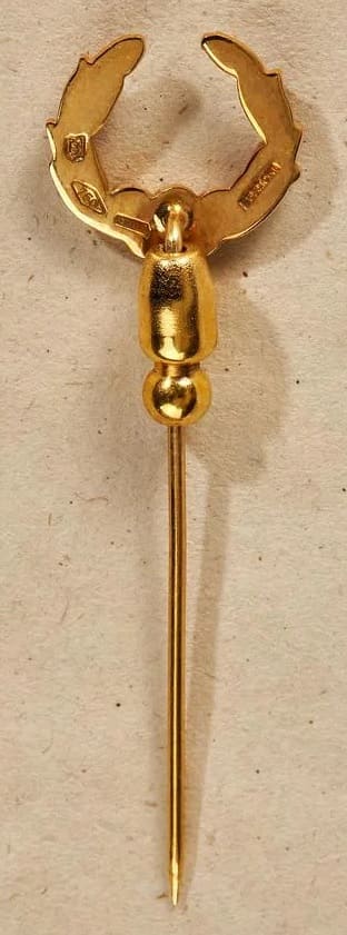 Olympic Order in Gold awarded in  1985 to Erich Honecker.jpg
