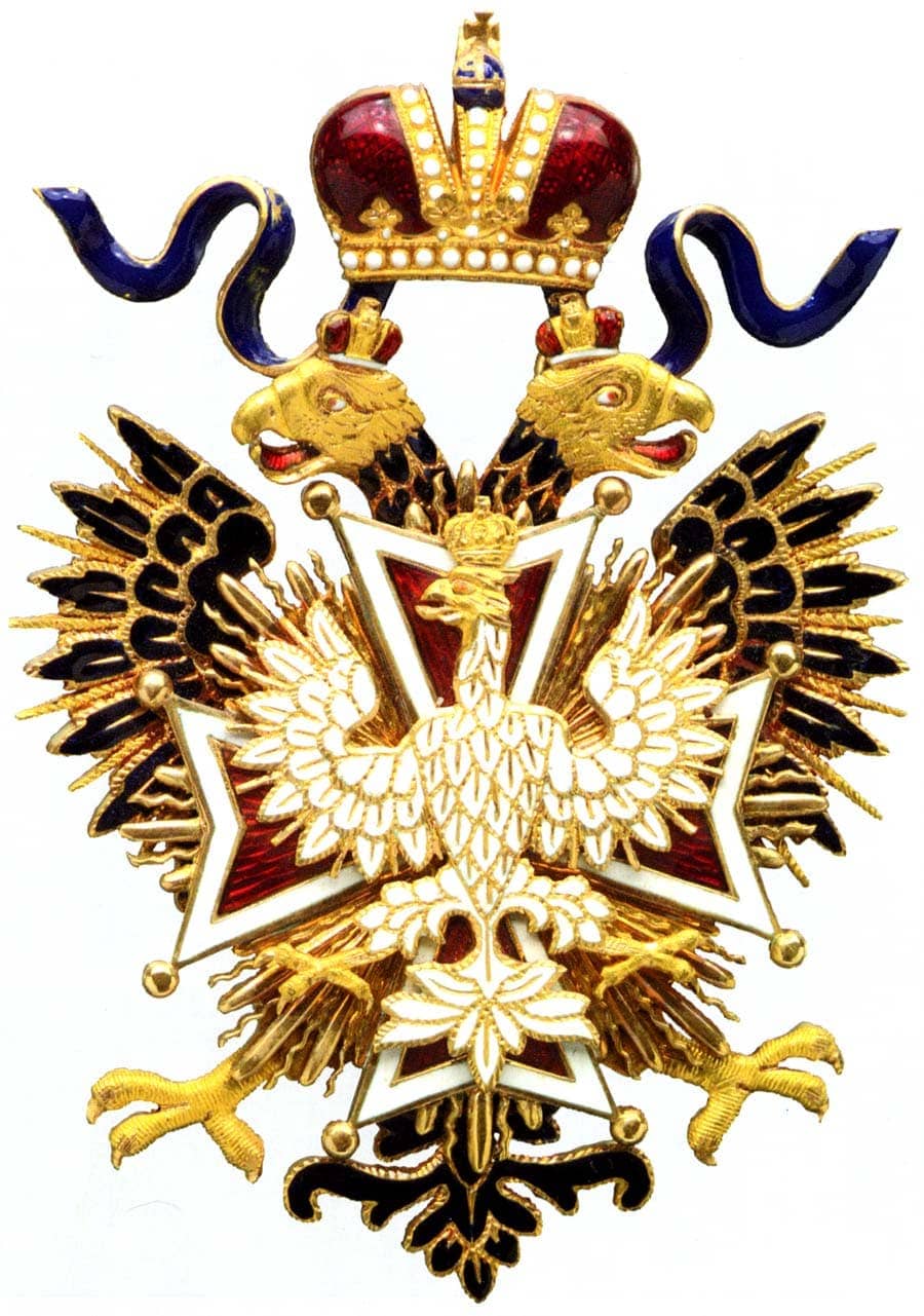 Орден Белого Орла мастерской Вильгельма Кейбеля WK   1856.jpg