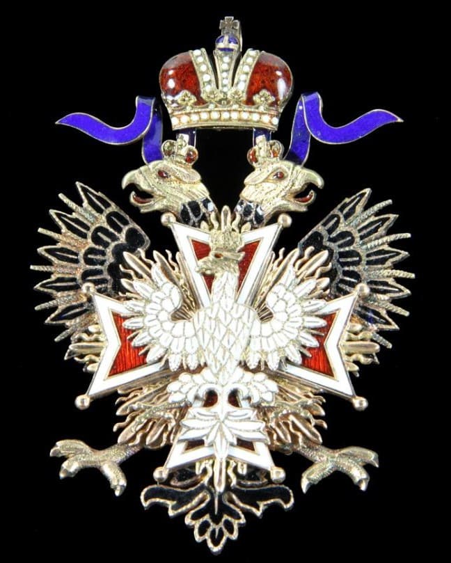 Орден Белого Орла мастерской Вильгельма Кейбеля WK.jpg