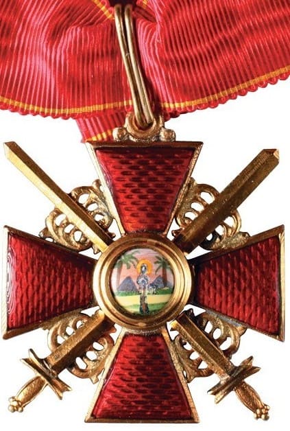 Орден Св. Анны 3-й степени с мечами мастерская Дмитрия Осипова.jpg