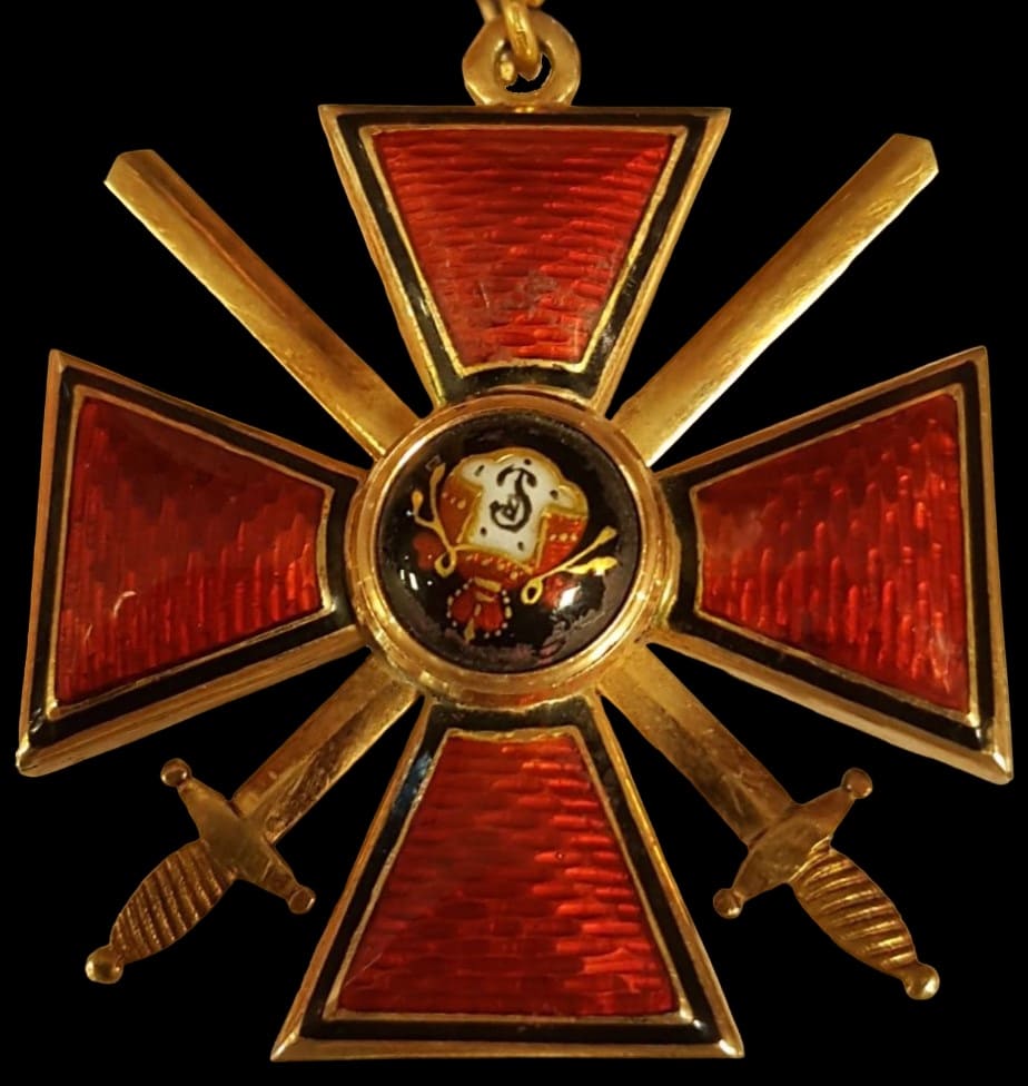 орден Святого Владимира 3-й  степени с мечами ИК.jpg