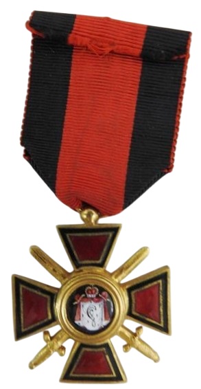 Орден Святого  Владимира 4-й степени французского  производства.jpg