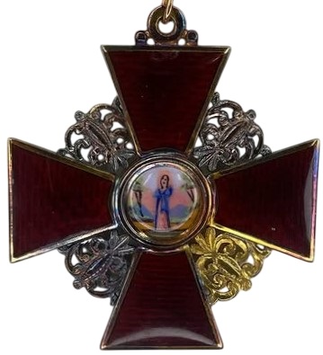 Орден Святой Анны 2-й степени  Юлиус Кейбель.jpg