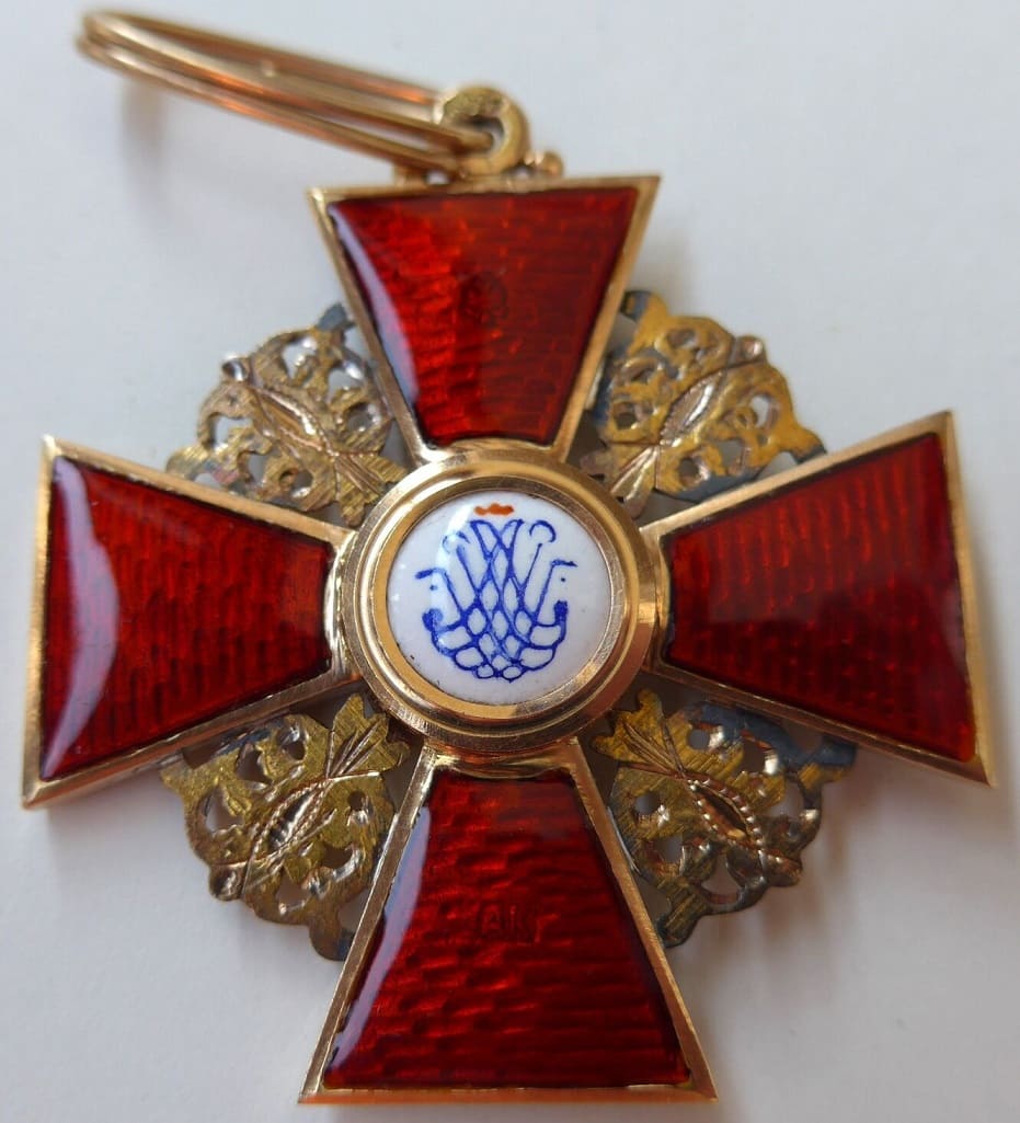 Орден Святой  Анны 2-й степени мастерской Альберта Кейбеля.jpg