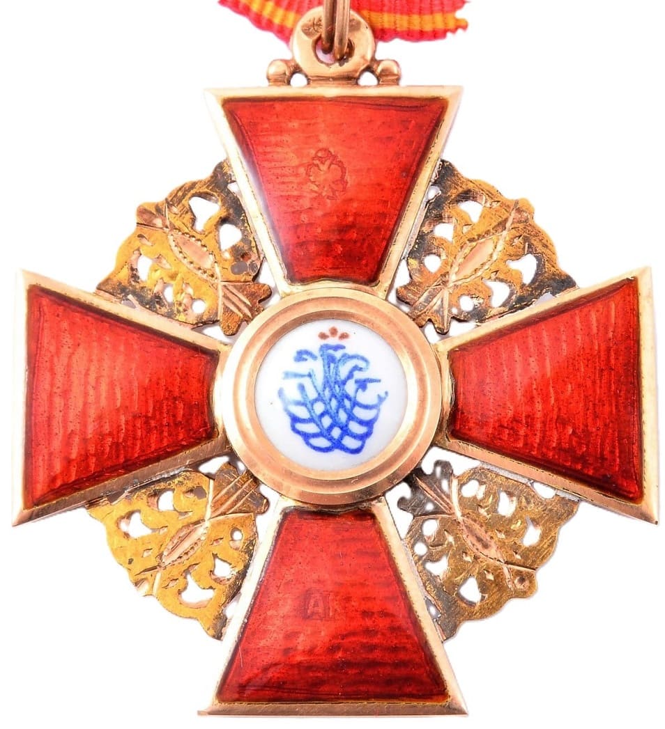 Орден Святой  Анны 3-й степени мастерской Альберта Кейбеля.jpg