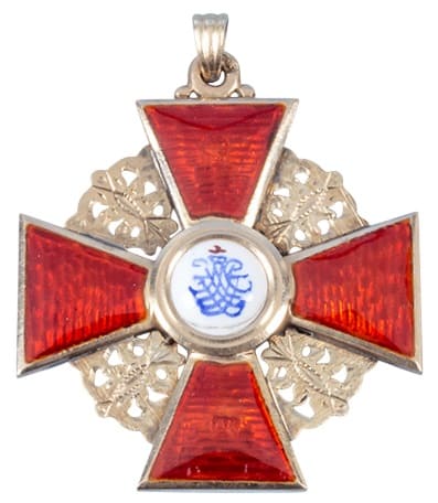 Орден Святой Анны 3-й  степени мастерской Альберта Кейбеля.jpg