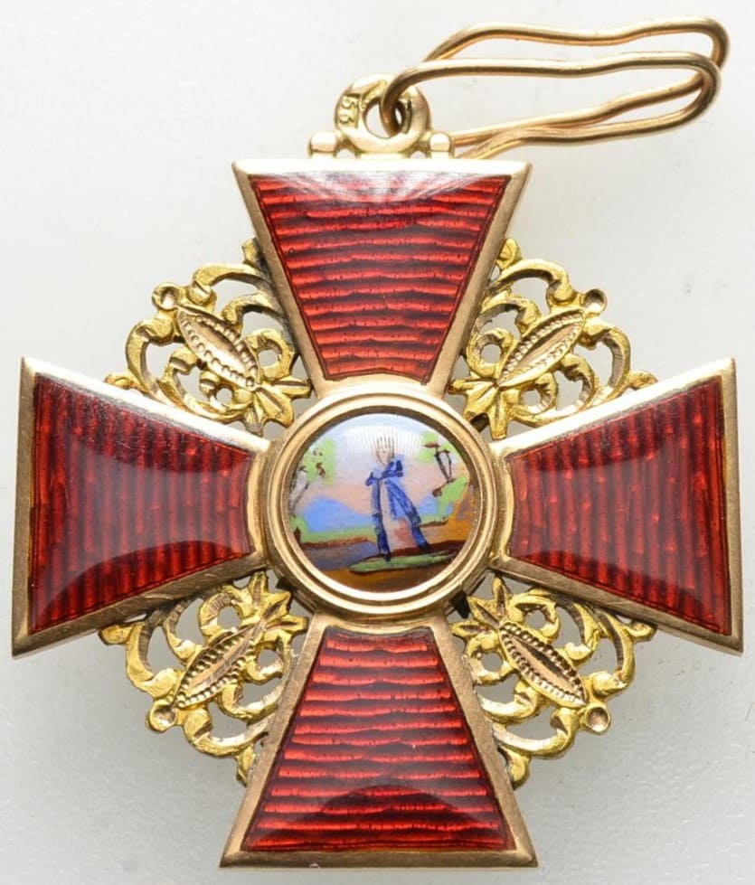 орден Святой Анны 3  степени Юлиус Кейбель.jpg