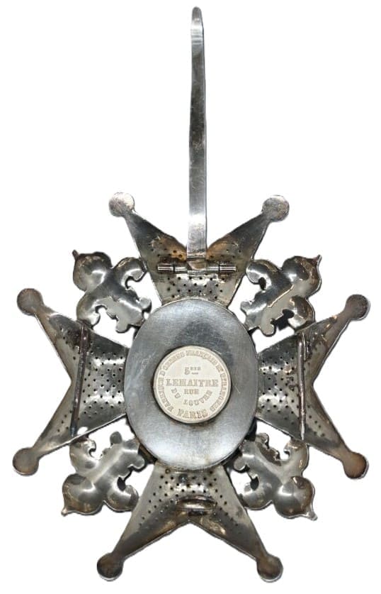 Order of  Carlos III Grand Cross breast star by Lemaitre.jpg