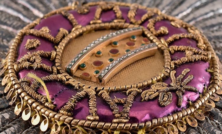 Order of Iron Crown  Embroidered Breast Star made by André Alckens, Vienne.jpg