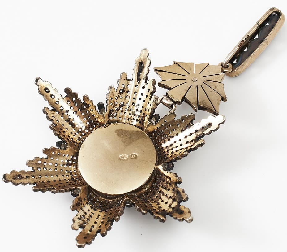 Order of Lion  and Sun breast star made by Russian workshop G.L.jpg