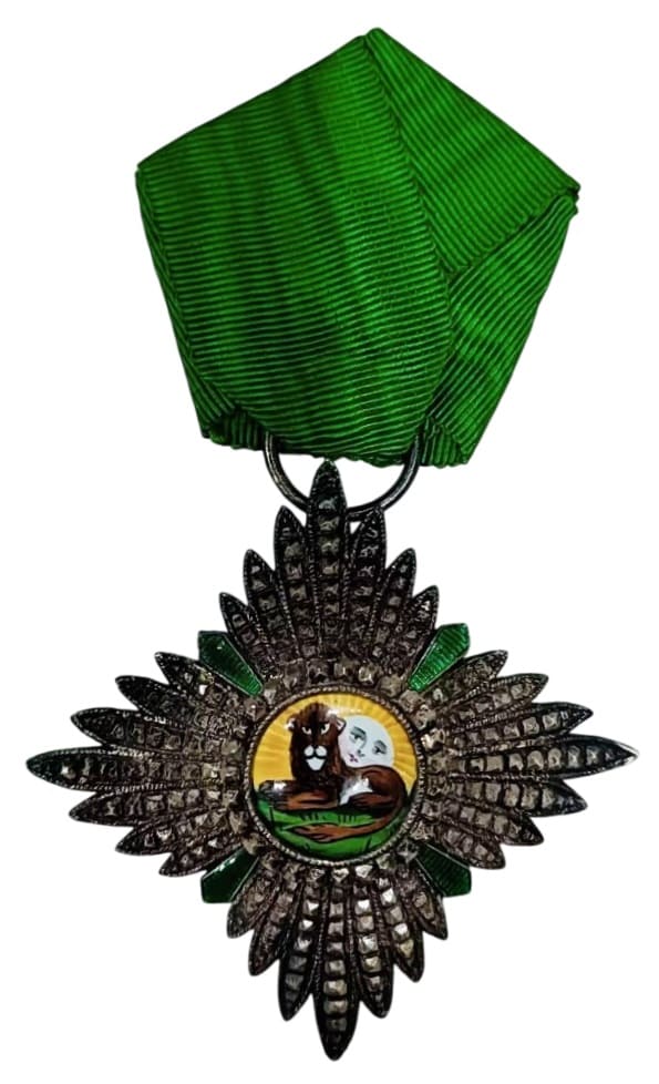 Order of Lion and Sun manufactured by C.F. Zimmermann.jpg