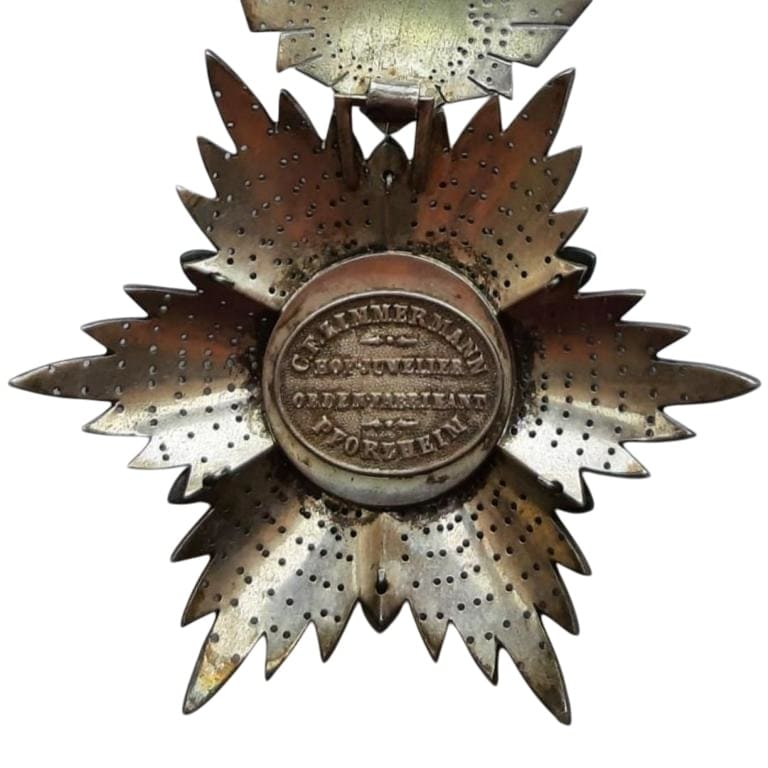 Order  of Lion  and Sun manufactured by C.F. Zimmermann, Pforzheim.jpg