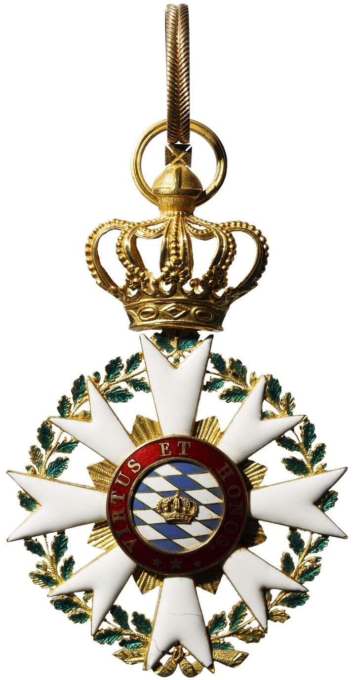 Order of Merit of the Bavarian Crown  Commander's Cross.jpg