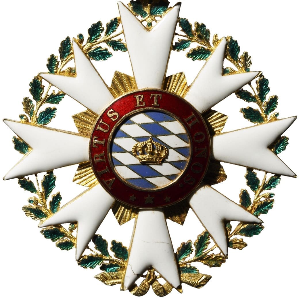 Order of Merit  of the Bavarian Crown Commander's Cross.jpg