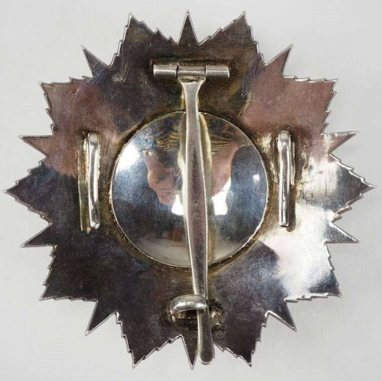 Order of Nichan  Iftikhar breast star made by Arthus Bertrand.jpg