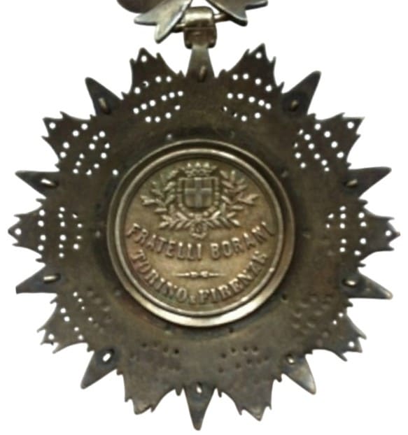 Order of Nishan-Iftikar made by  Fratelli Borani, Roma e Torino.jpg