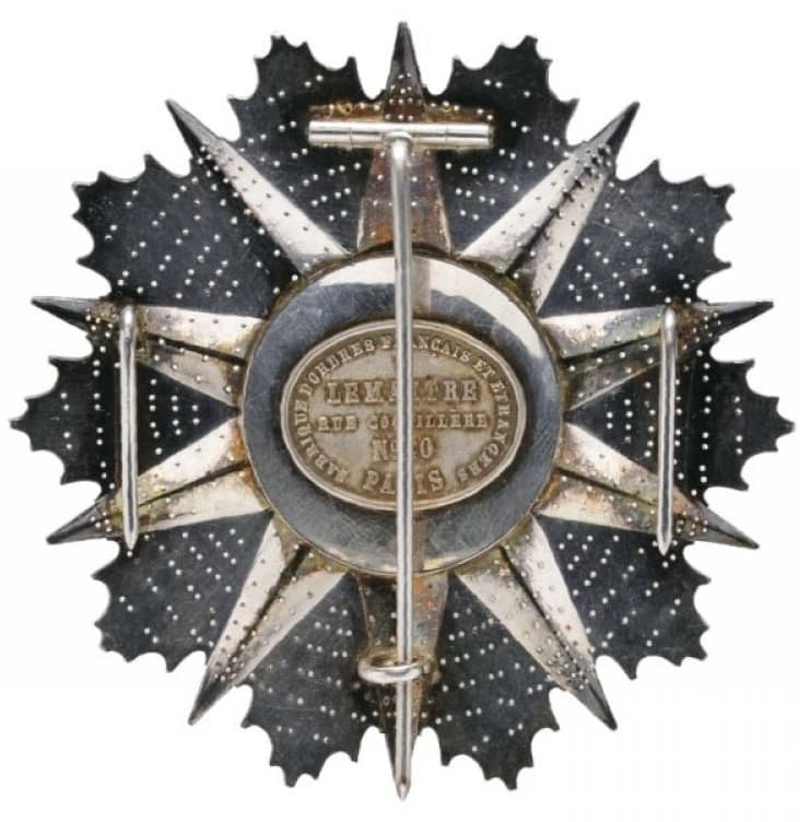 Order of  Nishan-Iftikar made by Lemaitre, Paris.jpg