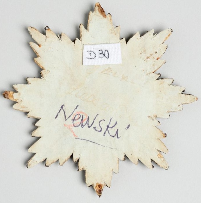 Order of Saint Alexander Nevsky awarded in 1807  to Charles Maurice de Talleyrand- Périgord.jpg