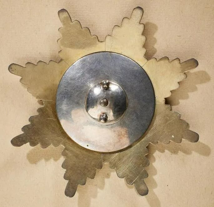 Order  of Saint Alexander Nevsky Breast Star made by Frederick Adolf Golshtenius.jpg