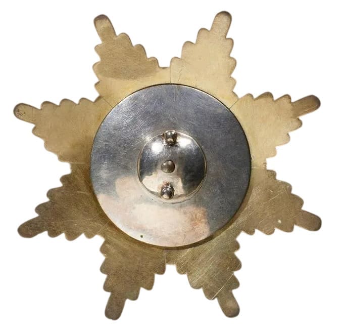 Order  of Saint Alexander Nevsky Breast Star made by Frederick Adolf Golshtenius.jpg