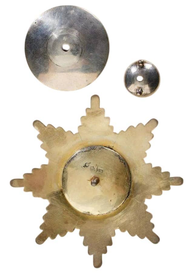 Order of Saint Alexander Nevsky Breast Star made by Frederick Adolf  Golshtenius.jpg