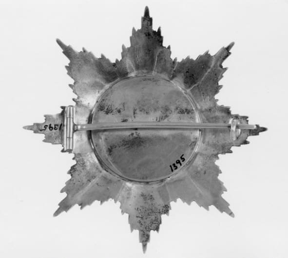 Order of Saint Andrew awarded in 1867  to Prince August Duke of Dalarna.jpg