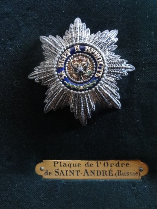 Order of Saint Andrew the First Called awarded in 1807 to Charles Maurice de Talleyrand-Périgord.jpg