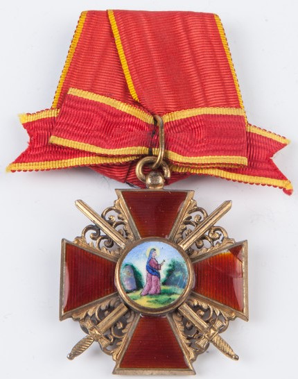Order of Saint Anna made by Paul Meybauer.jpg