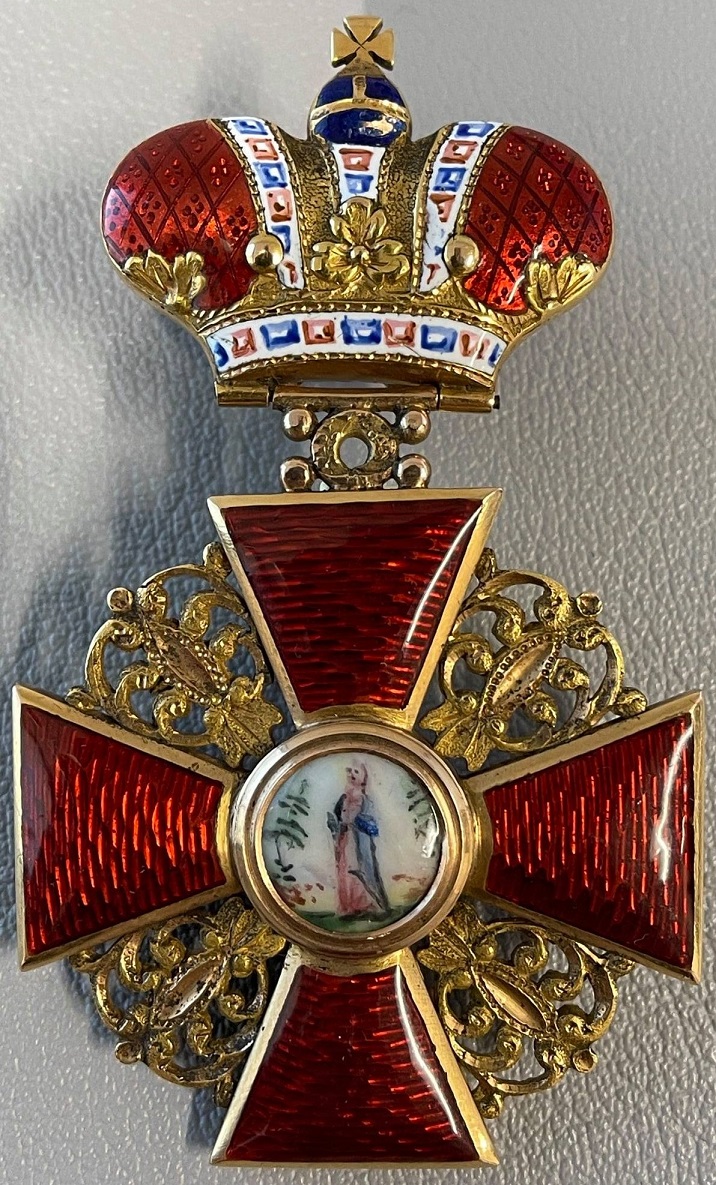 Order of Saint Anna with Imperial Crown made by Immanuel Pannasch.jpg