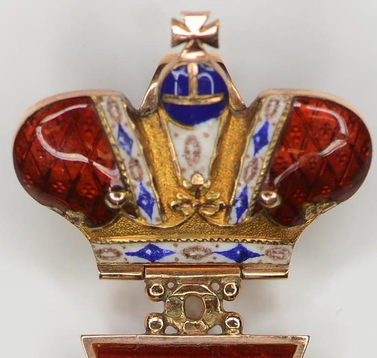 Order of Saint Anna  with Imperial Crown made by Julius Keibel.jpg