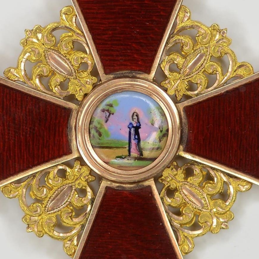 Order of Saint Anna with Imperial Crown  made by Julius Keibel.jpg