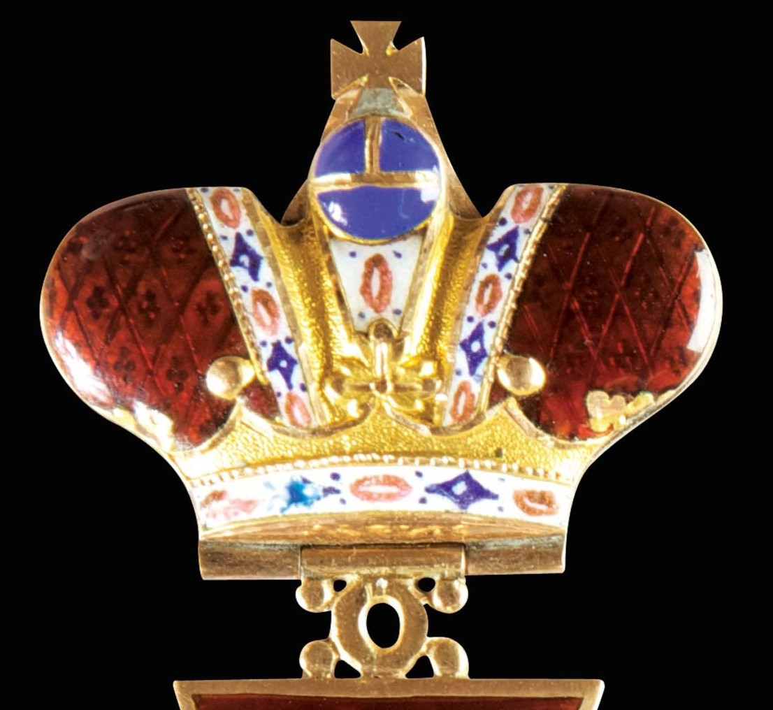Order of Saint Anna with Imperial Crown made by made by Julius Keibel.jpg