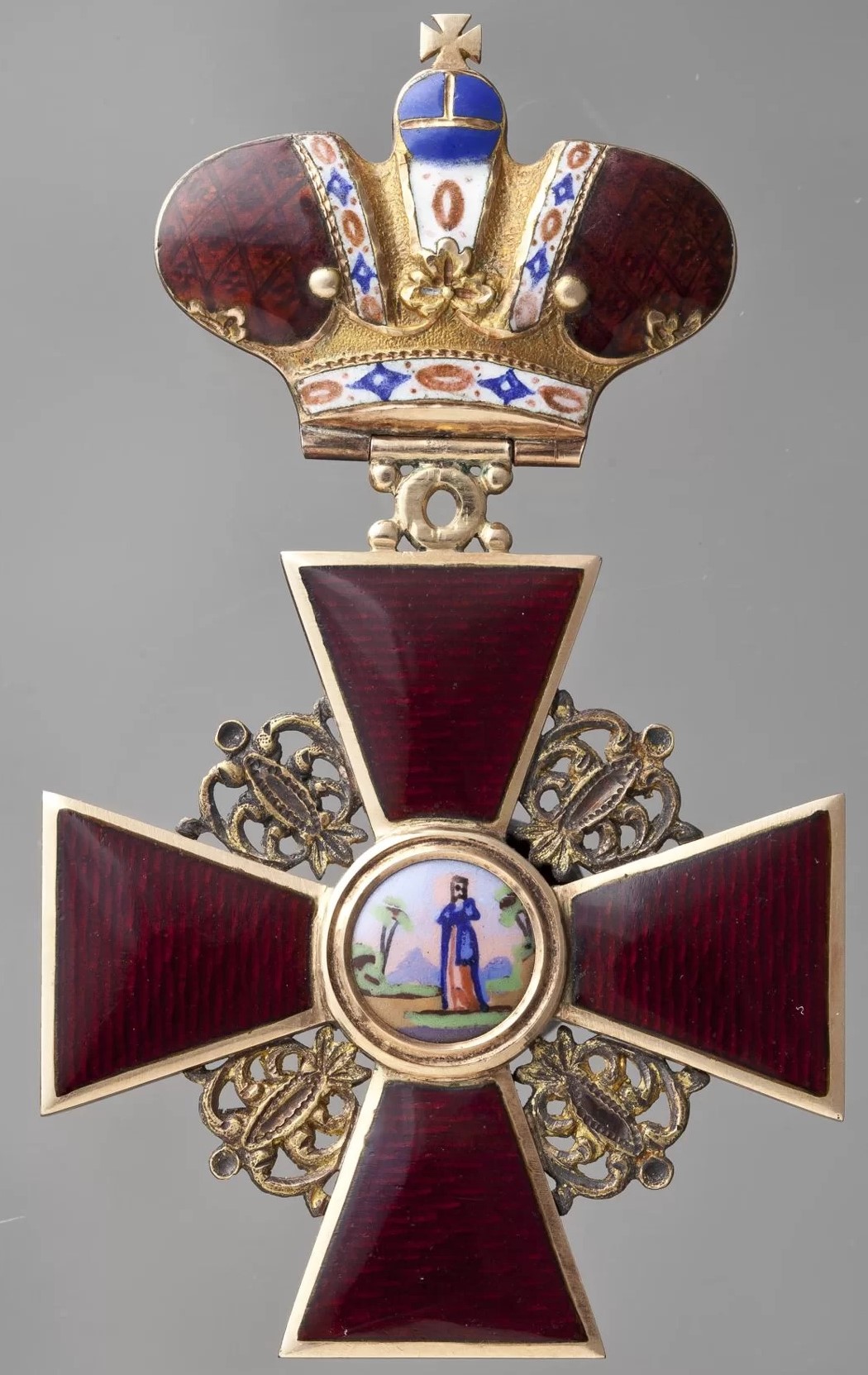 Order of Saint Anna with Imperial Crown made by made by Julius Keibel.jpg