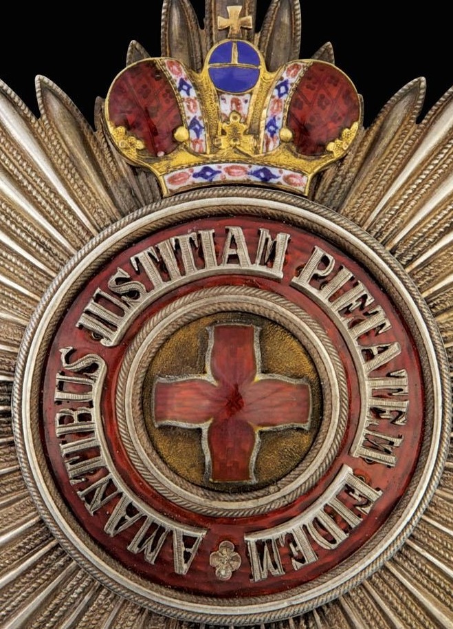 Order of Saint Anna  with Imperial  Crown made by made by Julius Keibel.jpg