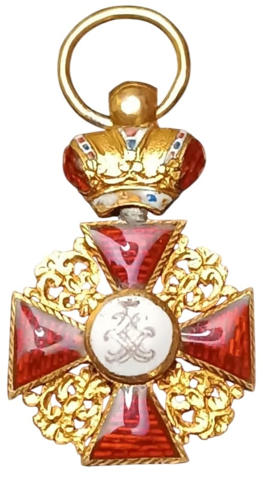 Order of Saint Anna with Imperial Crown  Miniature .jpg