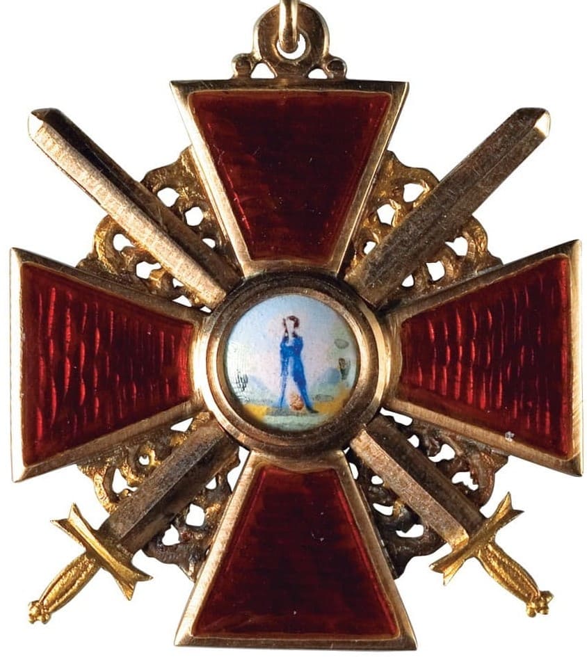 Order of Saint Anne 3rd class with swords AK.jpg
