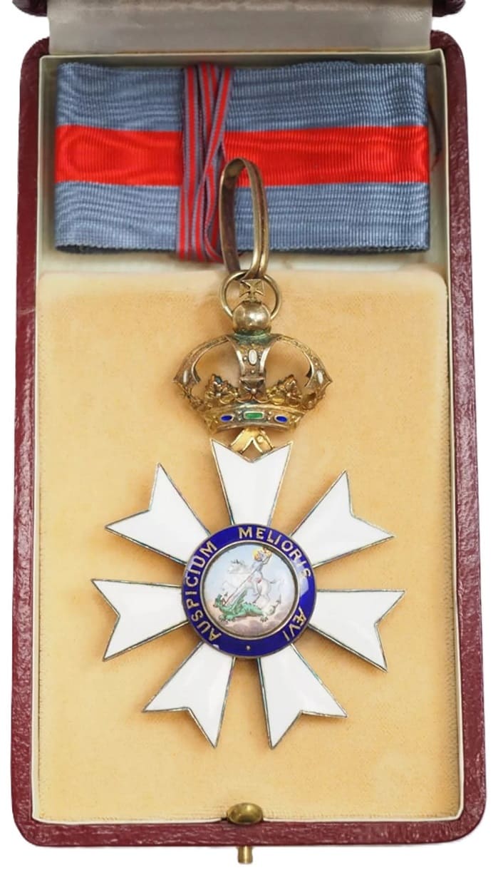 Order of Saint Michael and Saint George made  by Arthus Bertrand, Paris.jpg