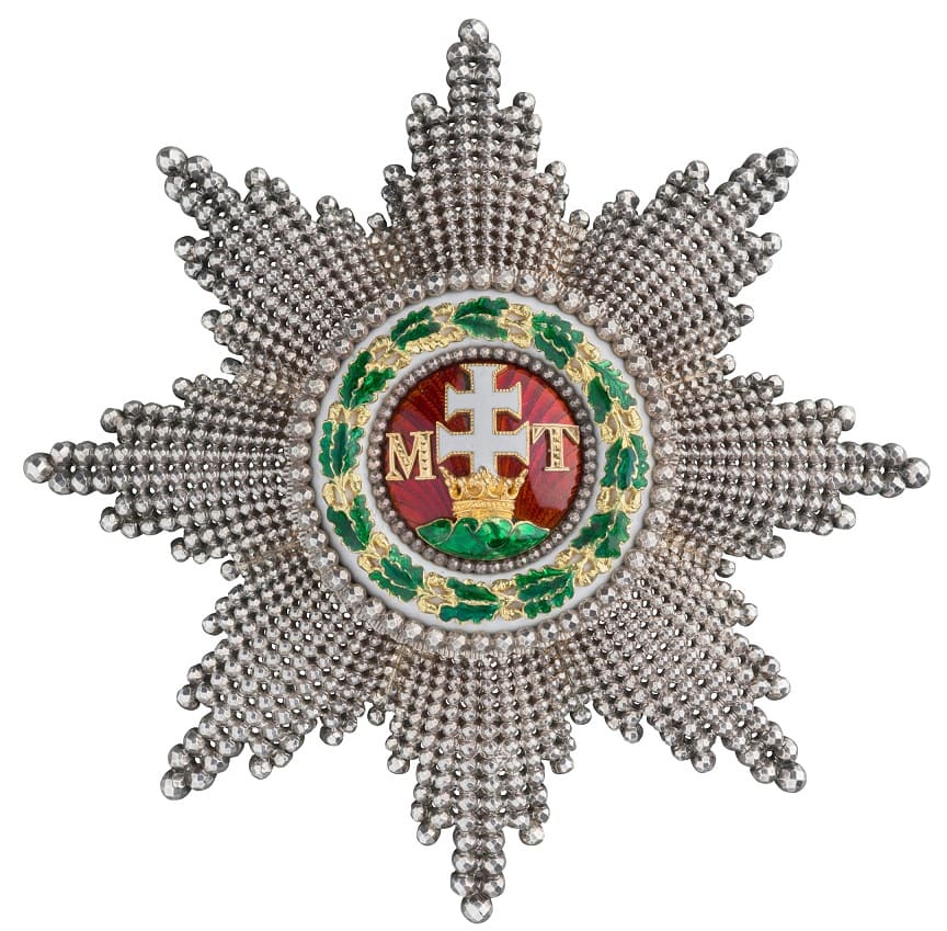 Order of Saint Stephen breast star of Hungary made by CF Rothe&Nephew.jpg