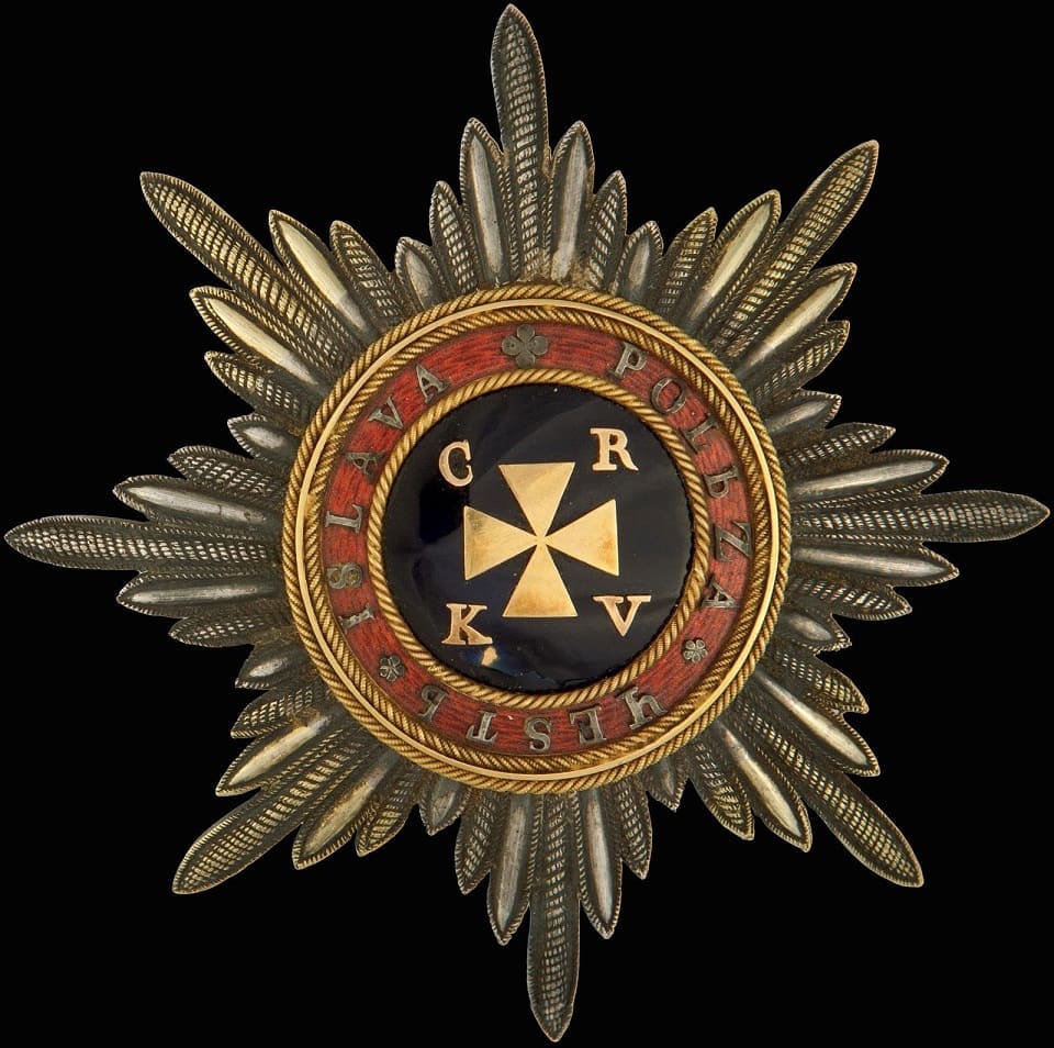 Order of Saint Vladimir Breast Star made by George Tutill, London.jpg