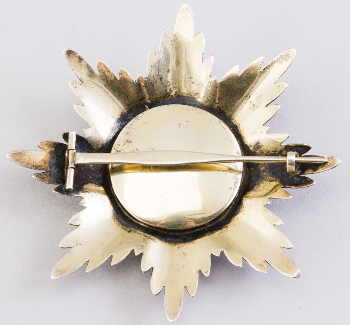 Order of St. Alexander Nevsky breast star made  by Albert Keibel workshop.jpg