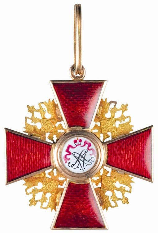 Order of St. Alexander Nevsky  made by Albert Keibel.jpg