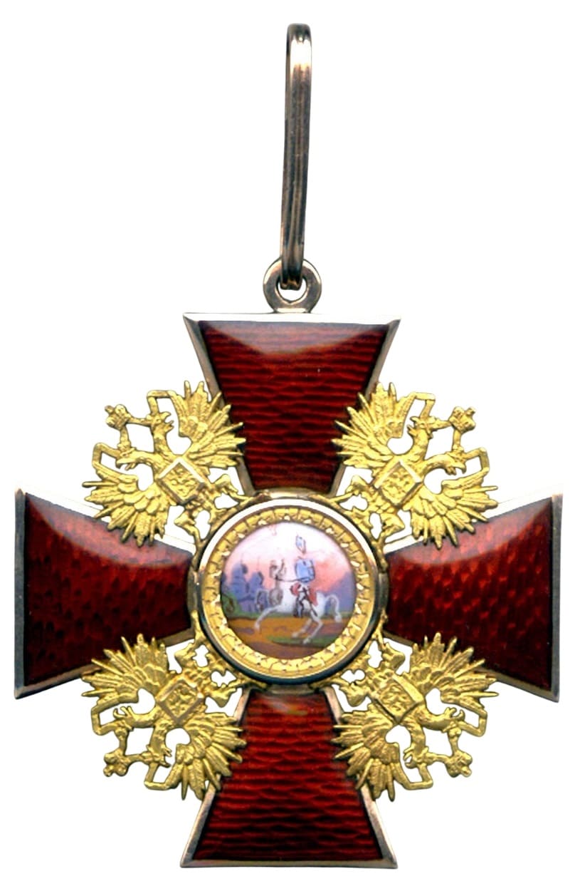 Order of St. Alexander Nevsky made by Albert Keibel workshop.jpg