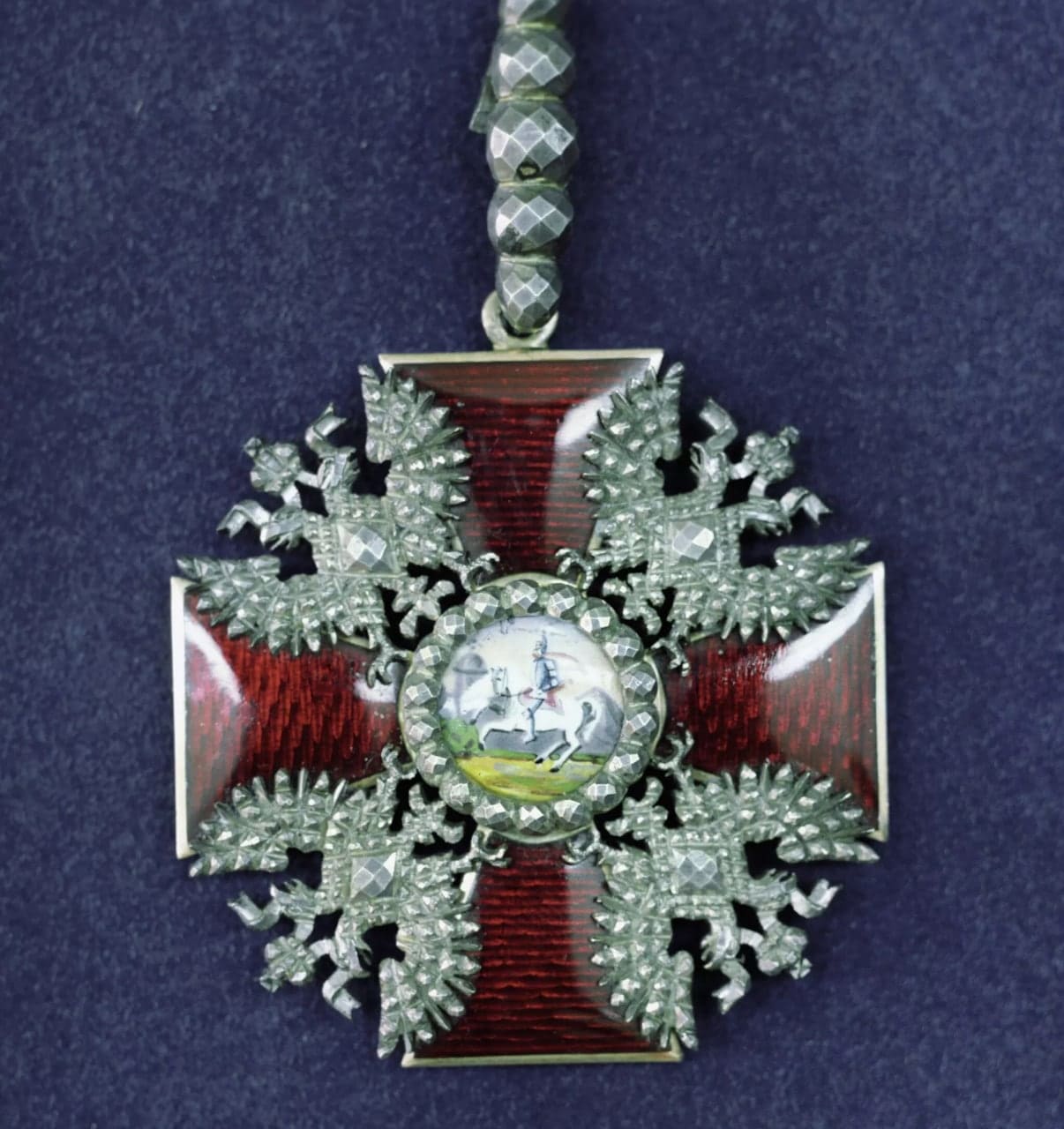 Order of St. Alexander Nevsky made by Johann Wilhelm Keibel.jpg