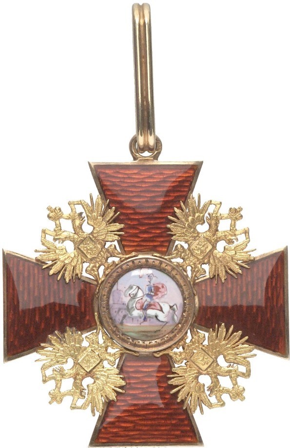 Order of St. Alexander Nevsky made by Johann Wilhelm Keibel.jpg