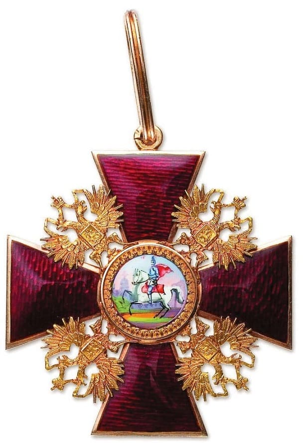 Order of St. Alexander Nevsky made by Johann Wilhelm Keibel.jpg