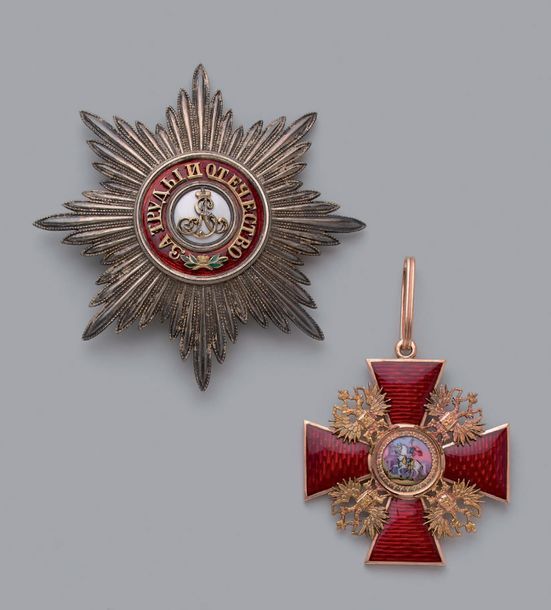 Order of St. Alexander Nevsky made by Julius  Keibel.jpg