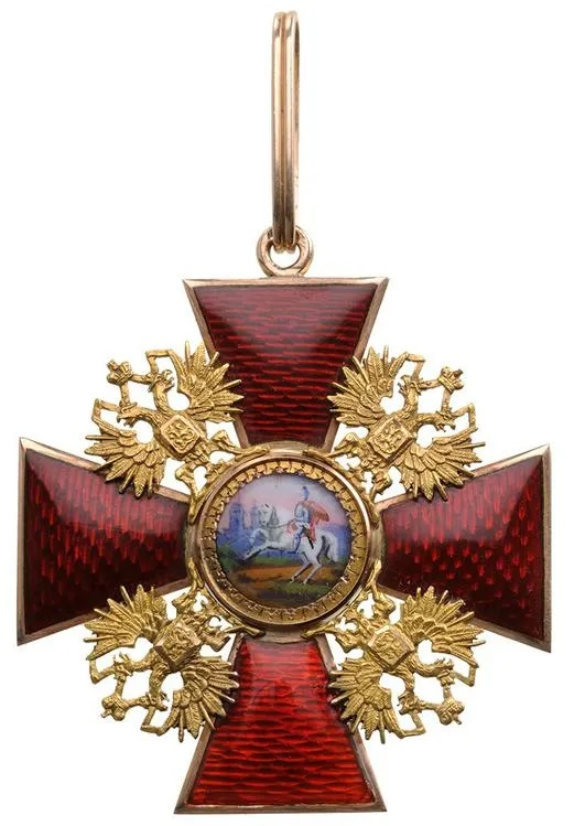 Order of St. Alexander Nevsky made by Julius Keibel.jpg