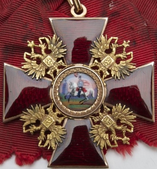 Order of St. Alexander Nevsky of George Henry Robert Charles William Vane-Tempest.jpg