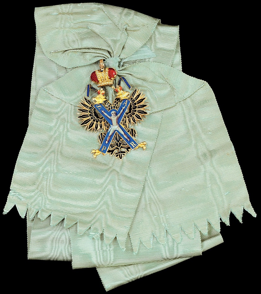Order of St. Andrew (and other awards) of Prince Roman Petrovich of Russia-.jpg