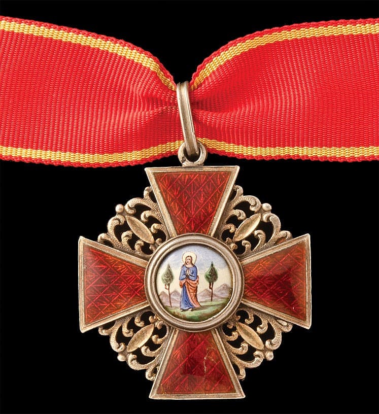 Order of St Anne 3rd class Civil Division French-made.jpg